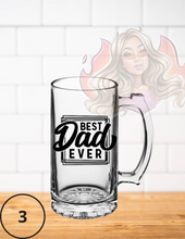Load image into Gallery viewer, Glass Stein/Beer Mug