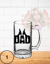 Load image into Gallery viewer, Glass Stein/Beer Mug
