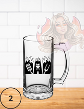 Load image into Gallery viewer, Glass Stein/Beer Mug
