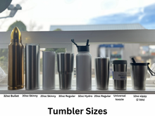 Load image into Gallery viewer, Custom Stainless Steel Tumblers
