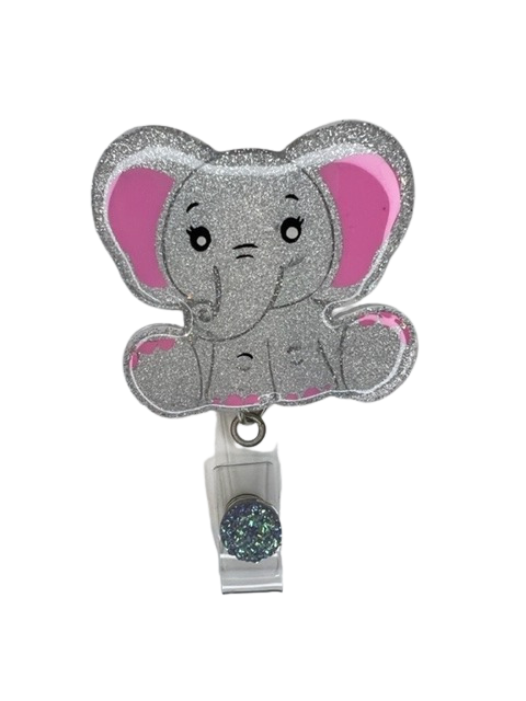 Elephant Badge Reel