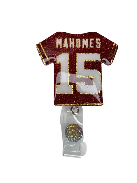 Mahomes Jersey Badge Reel