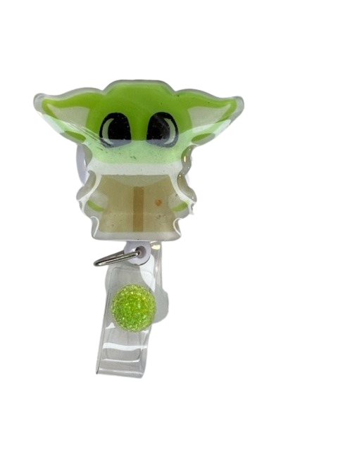 Green Jedi Badge Reel