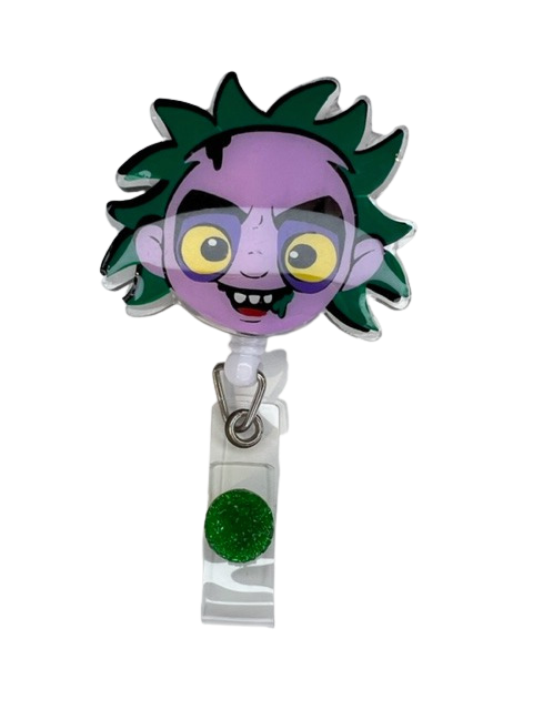 BeetleJuice Badge Reel